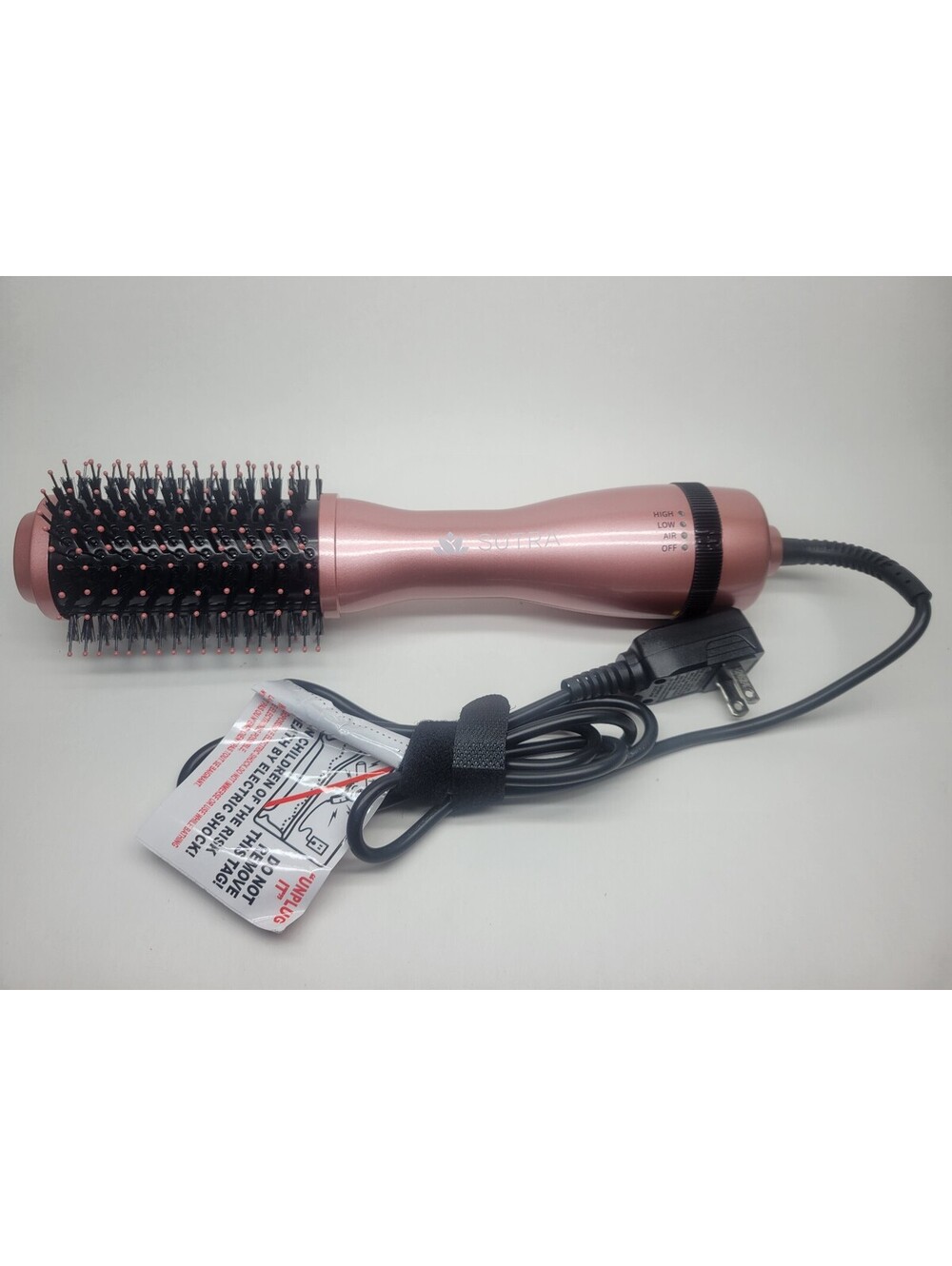 SB2 Sutra Blowout Brush 2" Tourmaline Hair Dryer Ceramic Ionic Rose Gold